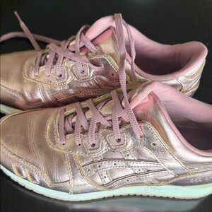 ASICS Metallic Rose Pink Gel-Lyte III Women's Sneakers
